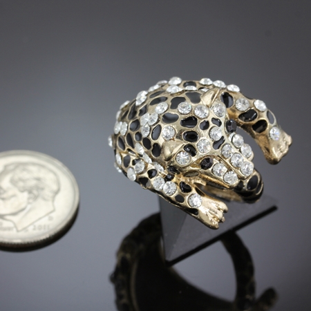 Animal "Cheetah" Stretch Ring