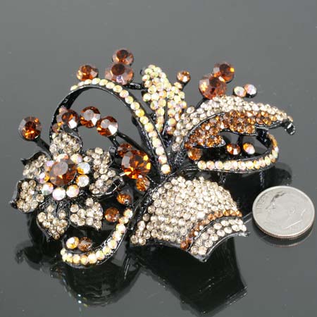 Fashion Crystal Brooch