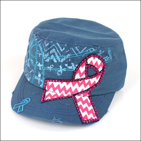 Pink Ribbon Cap