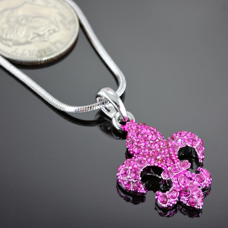 Fleur De Lis Pendant Necklace