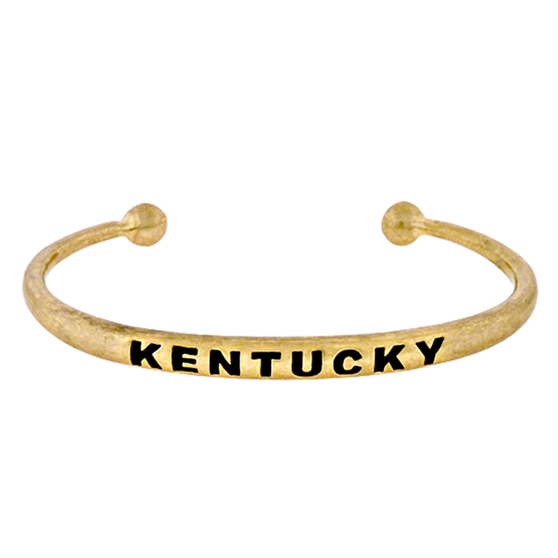 Fashion State "KENTUCKY" Cuff Bracelet