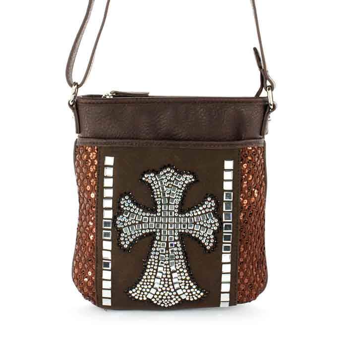 Western "Cross" Crossbody Bag