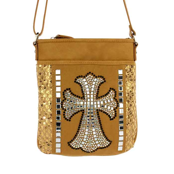 Western "Cross" Crossbody Bag