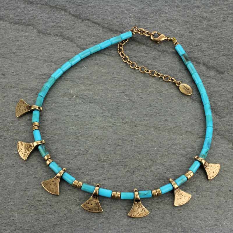 JJ Antique Gold Necklace