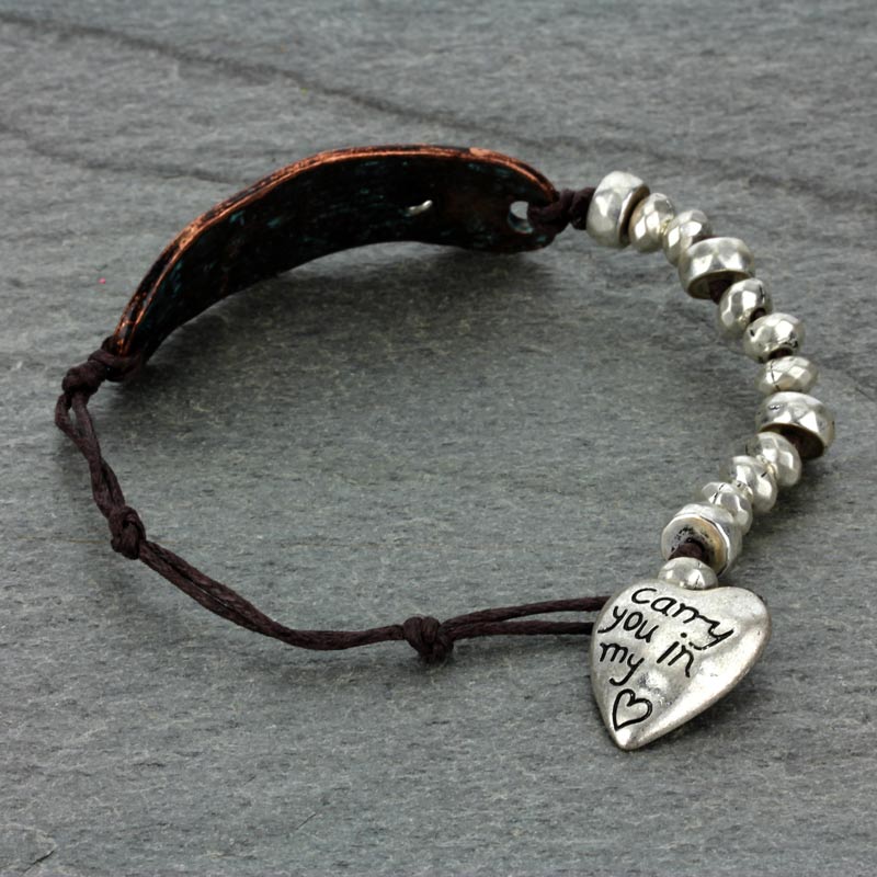 "Freedom" String Closure Bracelet - Image 2