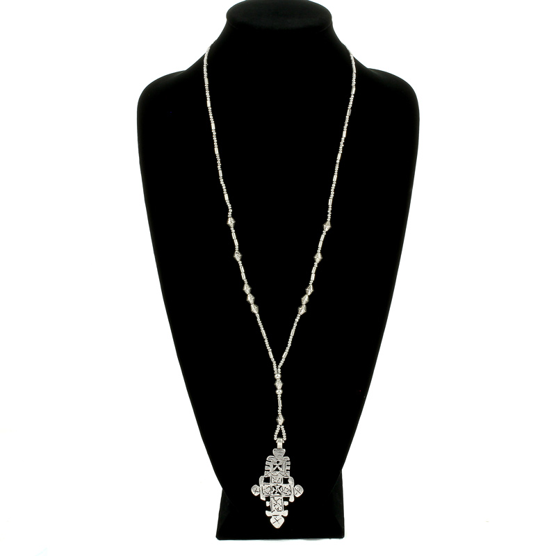 JJ Antique Silver Necklace - Image 2