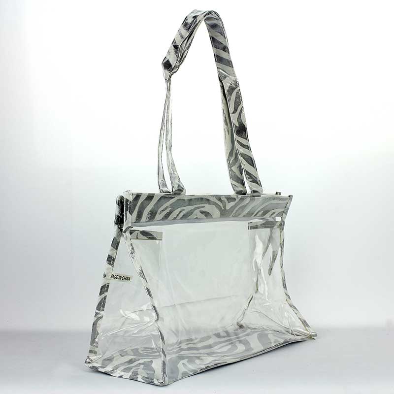 Fashion Clear PVC Handbag - Image 3