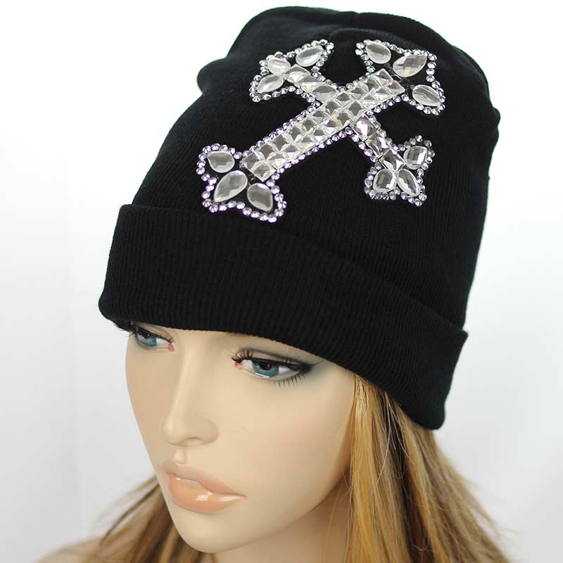 Cross Knit Beanie