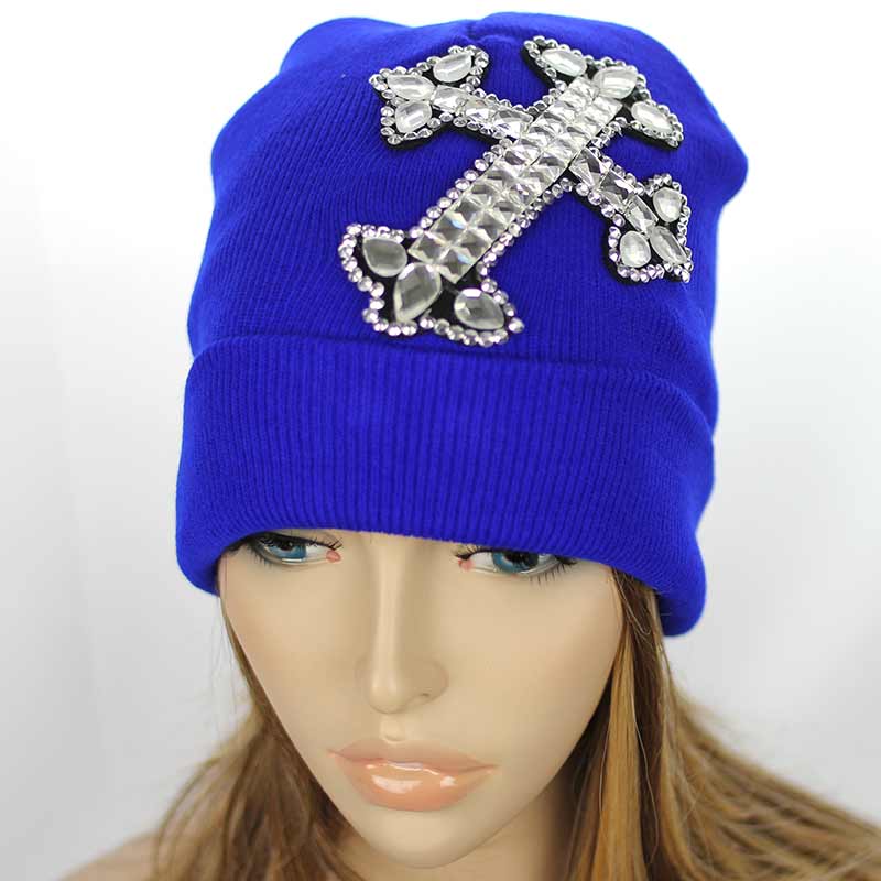 Cross Knit Beanie