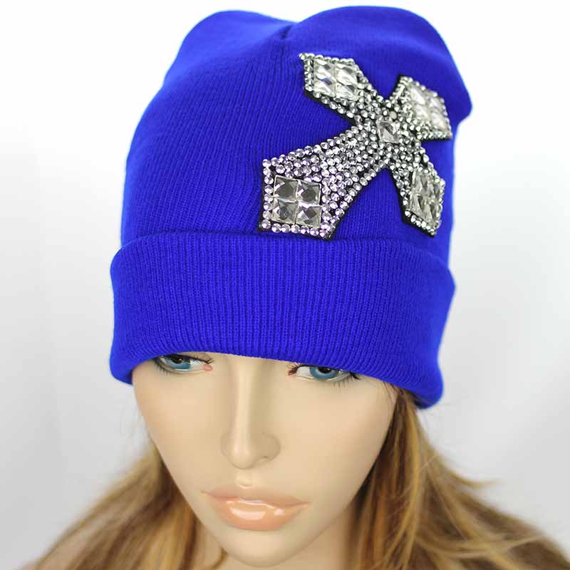 Cross Knit Beanie