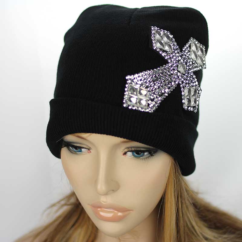 Cross Knit Beanie