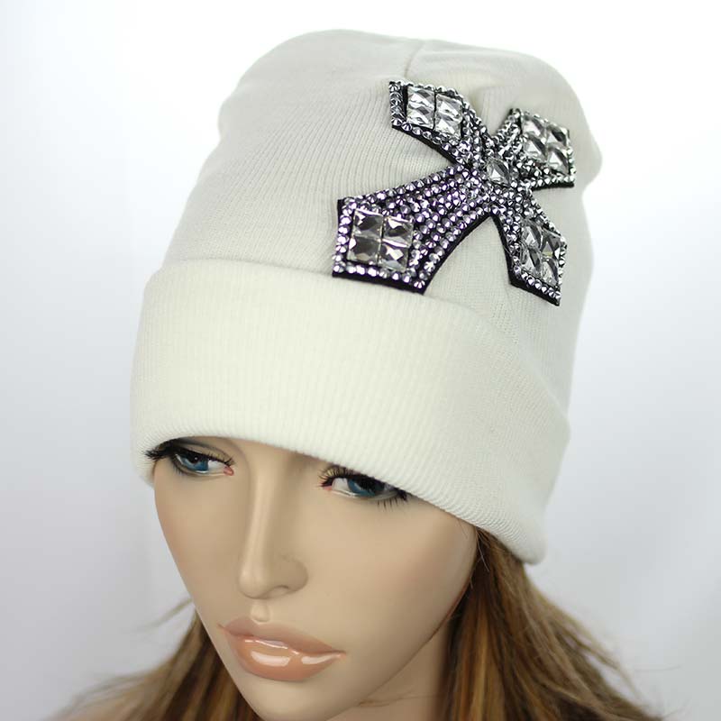 Cross Knit Beanie