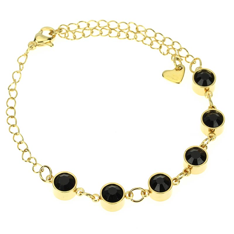 Fashion Rhinestone Link Bracelet