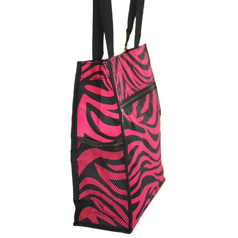 Fashion Canvas Zebra Tote Bag - Image 2