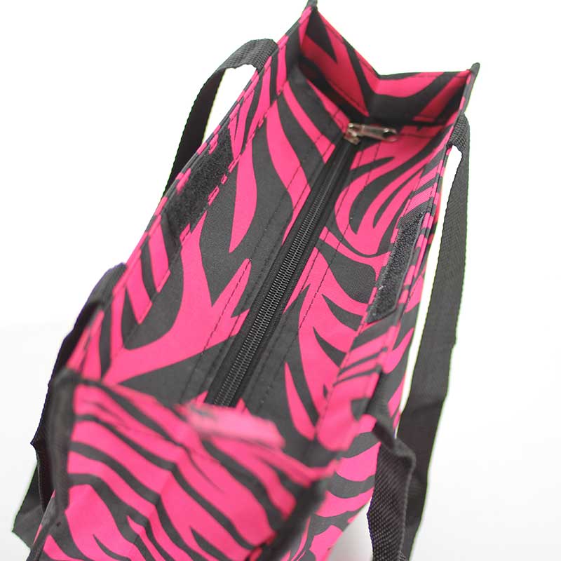Fashion Canvas Chevron Tote Bag - Image 4