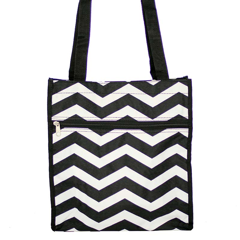 Fashion Canvas Chevron Tote Bag