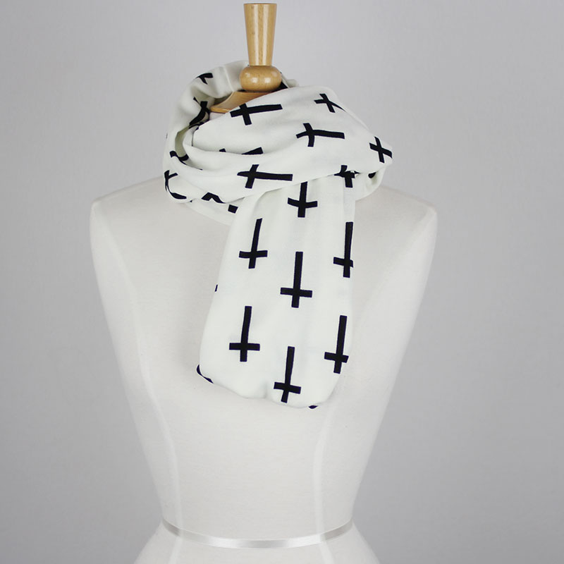 Cross Infinity Scarf - Image 3
