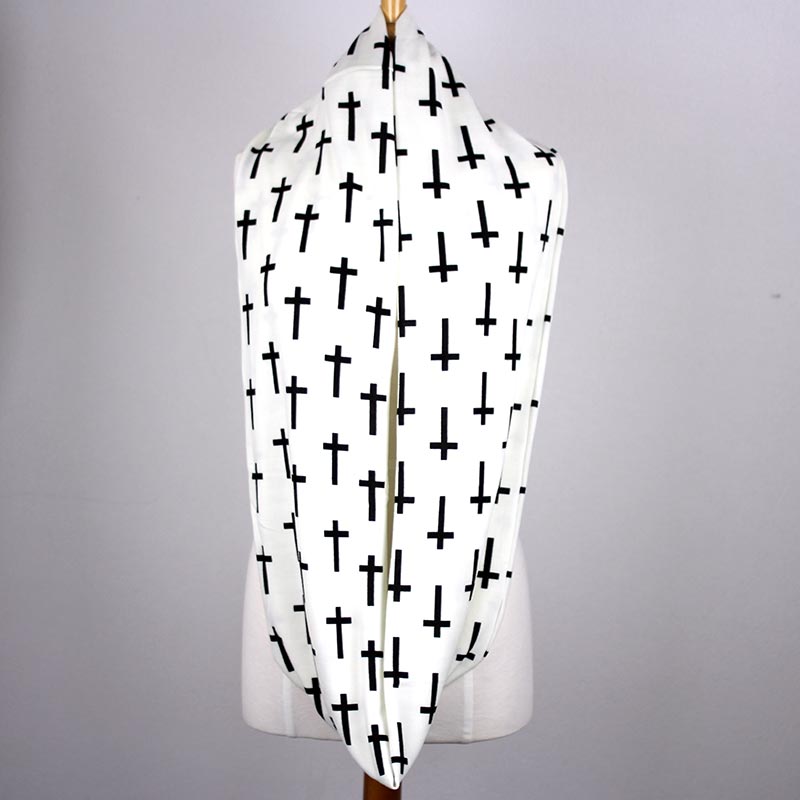 Cross Infinity Scarf - Image 2