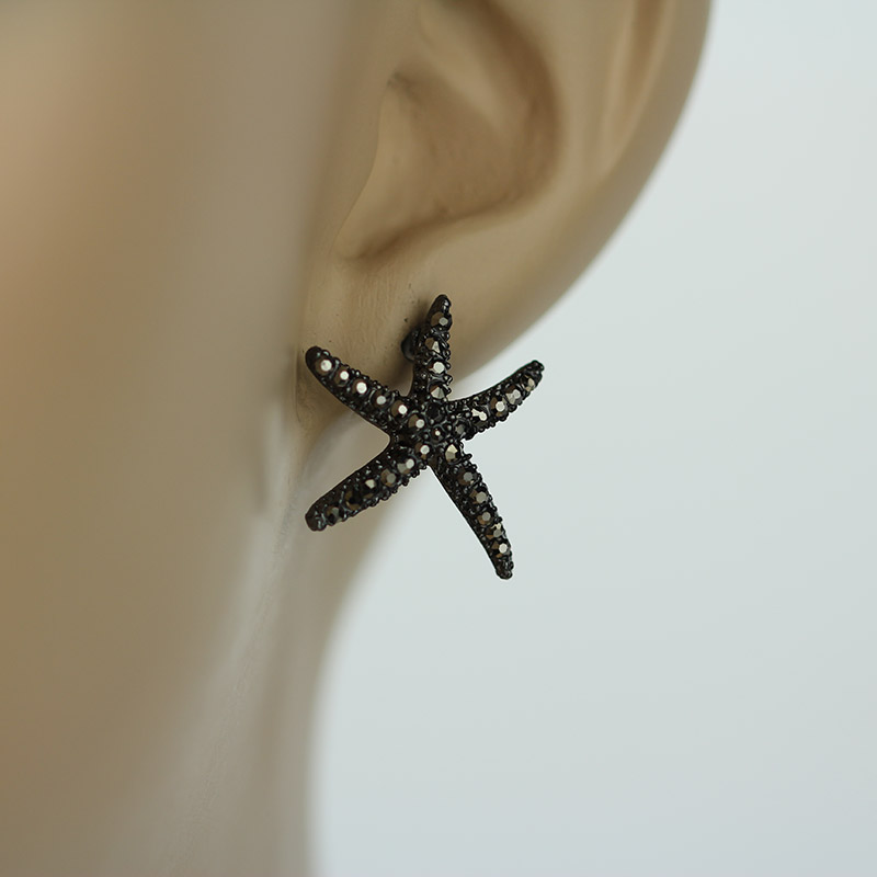 Sea Life Theme "Starfish" Post Earrings