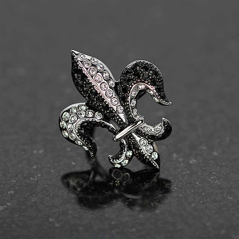 Large Fleur De Lis Ring