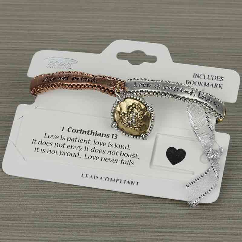Religious "1 Corinthians 13" Bracelet - Image 2