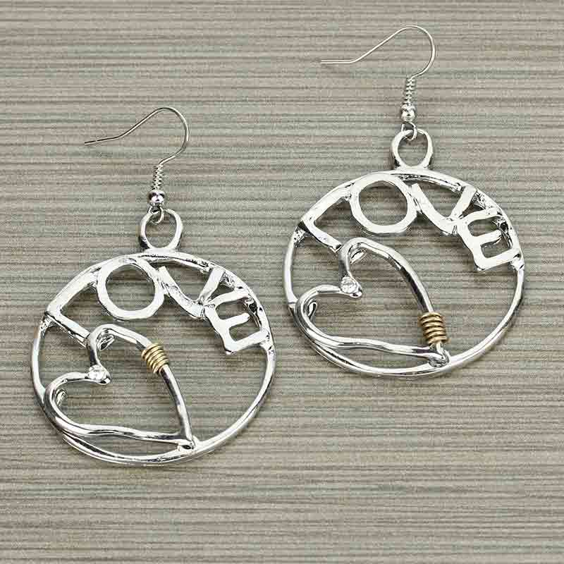 Fashion Fish Hook Earring
