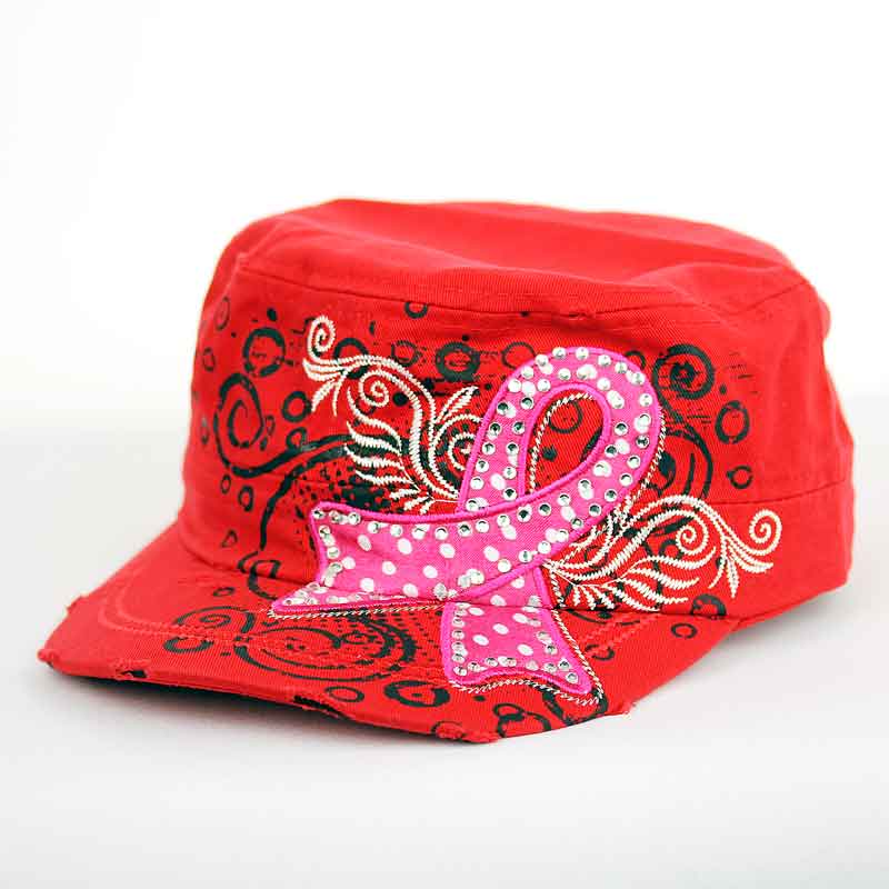 Pink Ribbon Cap