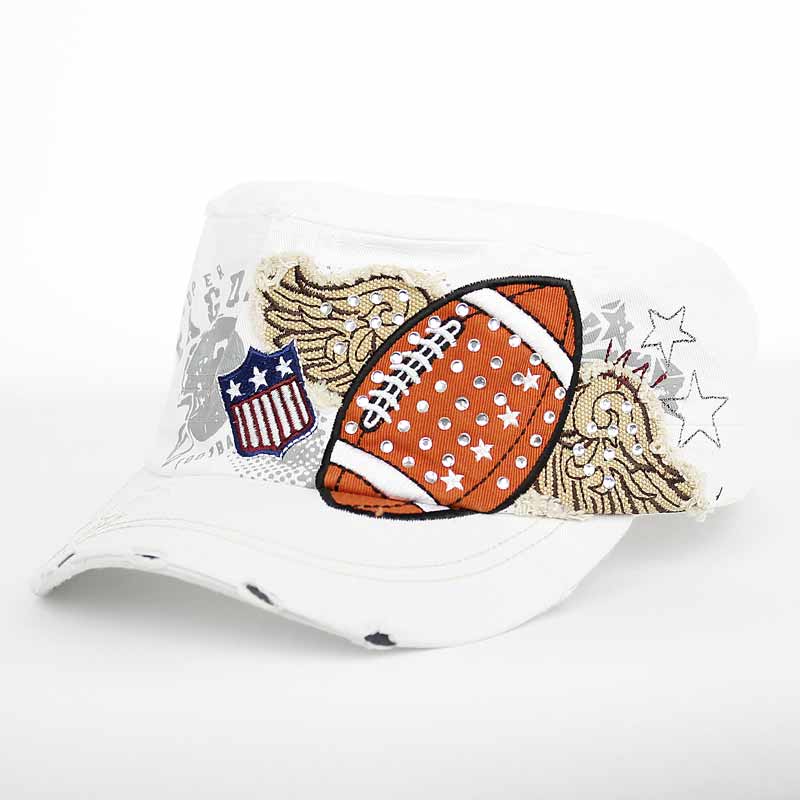 Sports "Football w/Wings" Cap