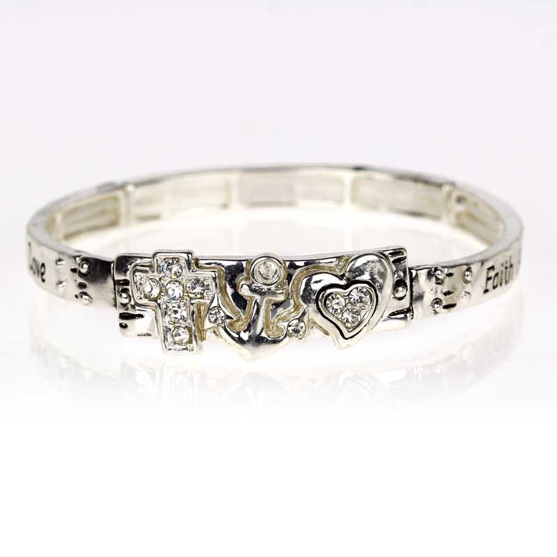 Religious Stretch Bracelet