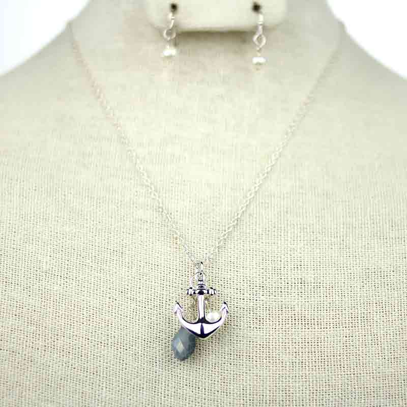 Sea Life Theme Dock Necklace Set