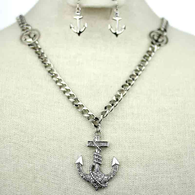 Sea Life Theme Dock Necklace Set