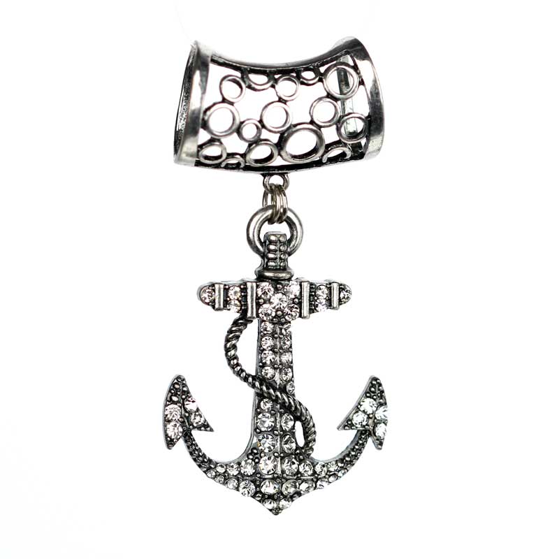 Sea Life Theme "Anchor" Scarf Ring
