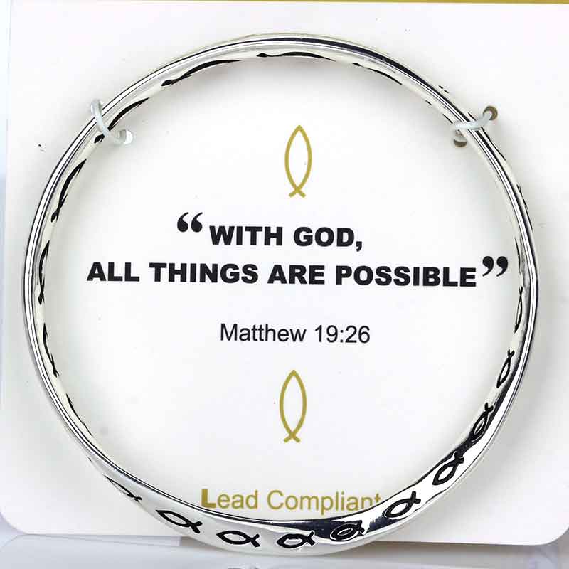 Religious Bangle Bracelet - Image 2