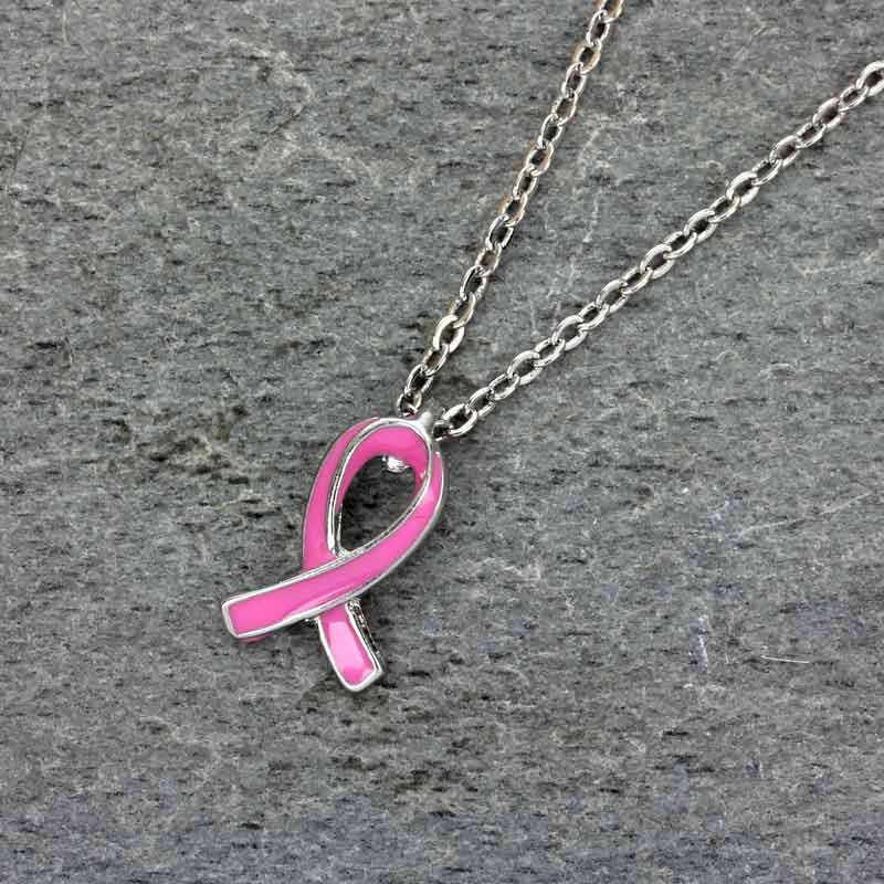 Breast Cancer Pendant Necklace