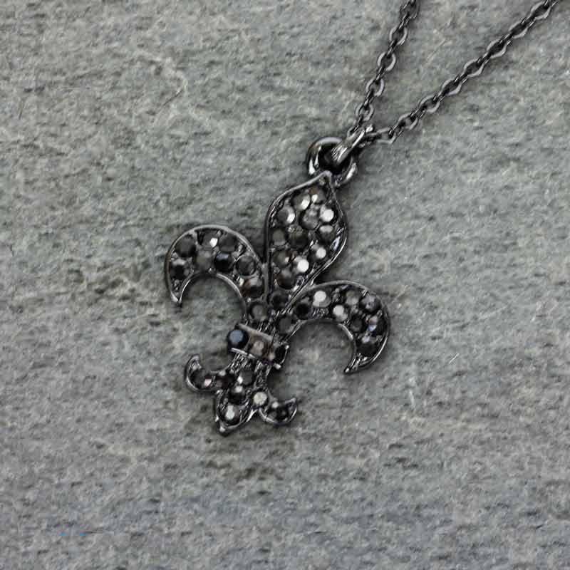 Fleur De Lis Pendant Necklace