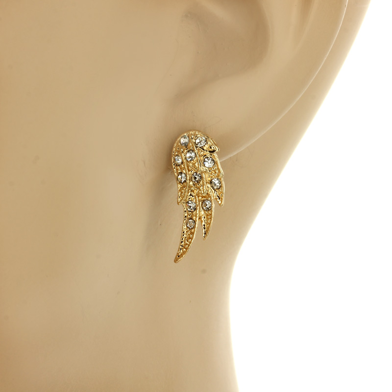 Fashion Wing Post Earrings - Image 2