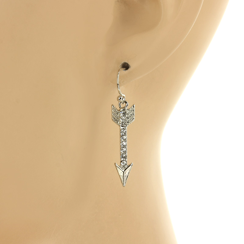Fashion Arrow Dangle Earrings - Image 2