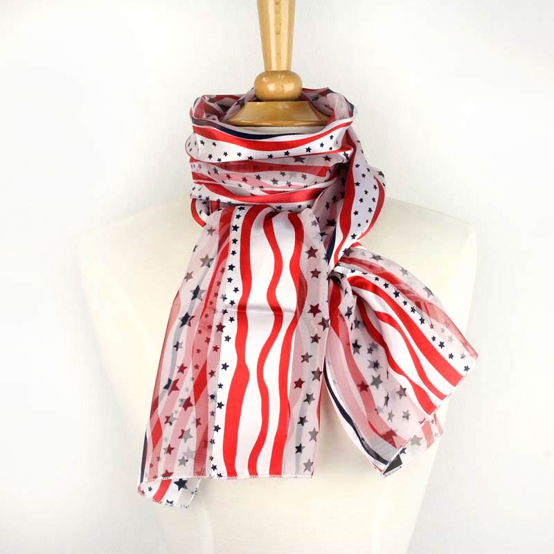 American Flag 12 Pcs Scarf Set - Image 2