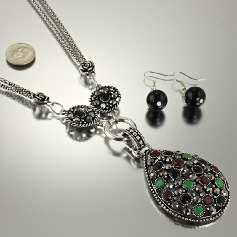 Turquoise Necklace Set