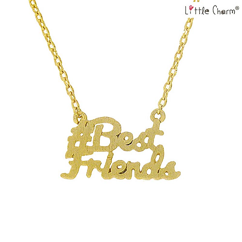 Fashion "BEST FRIENDS" Inspiration Pendant Necklace