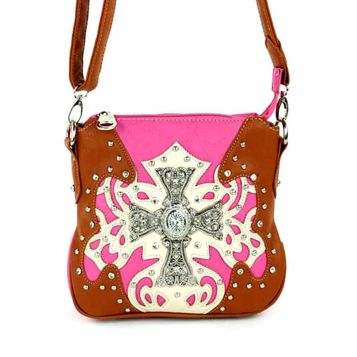 Western "Cross" Crossbody Bag