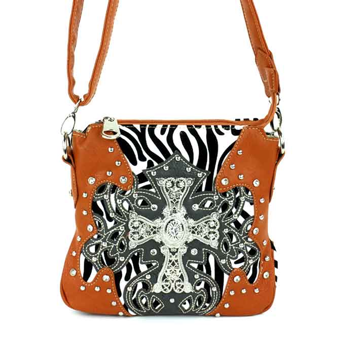 Western "Cross" Crossbody Bag
