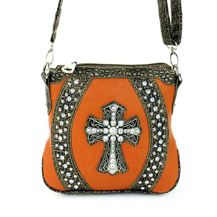 Western "Cross" Crossbody Bag