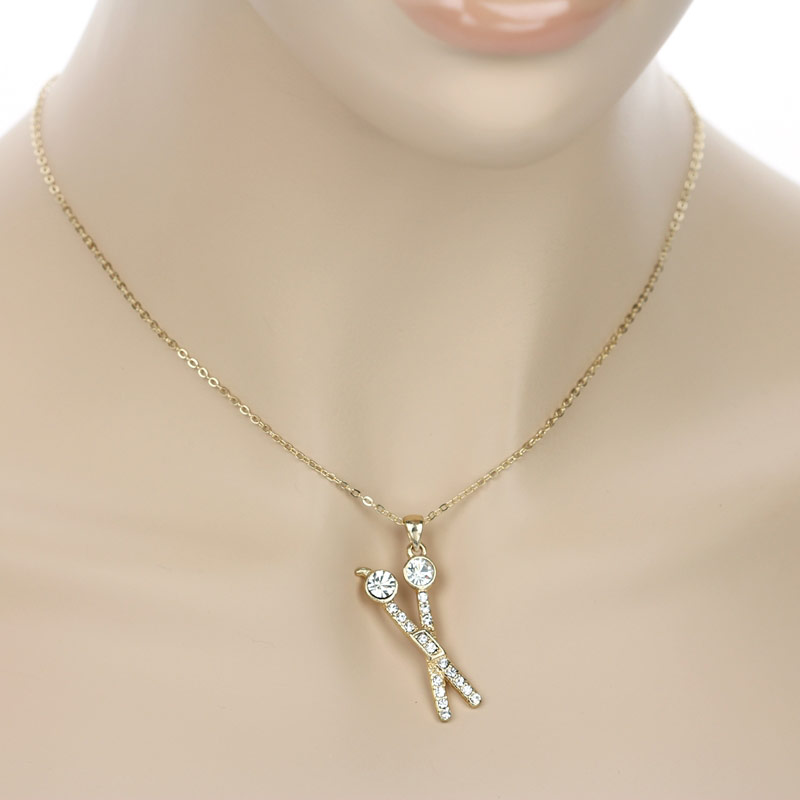 Scissors Pendant Necklace