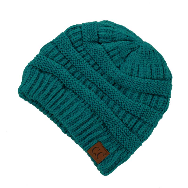 C.C Ribbed Kit Solid Color Beanie Hat