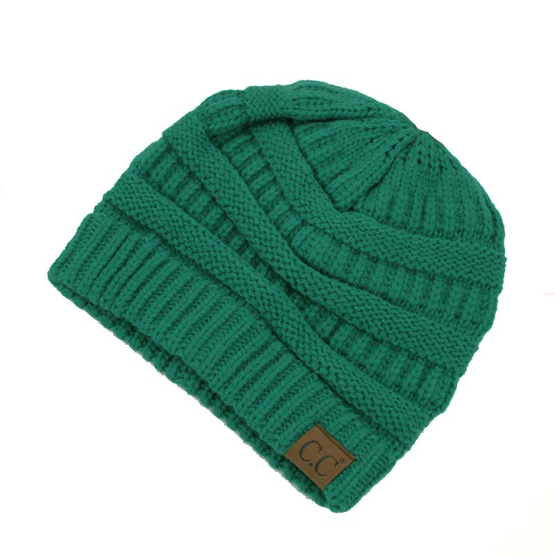 C.C Ribbed Kit Solid Color Beanie Hat