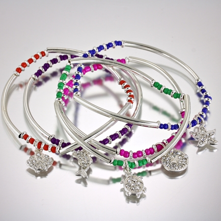 Sea Life Theme  Stretch Bracelet