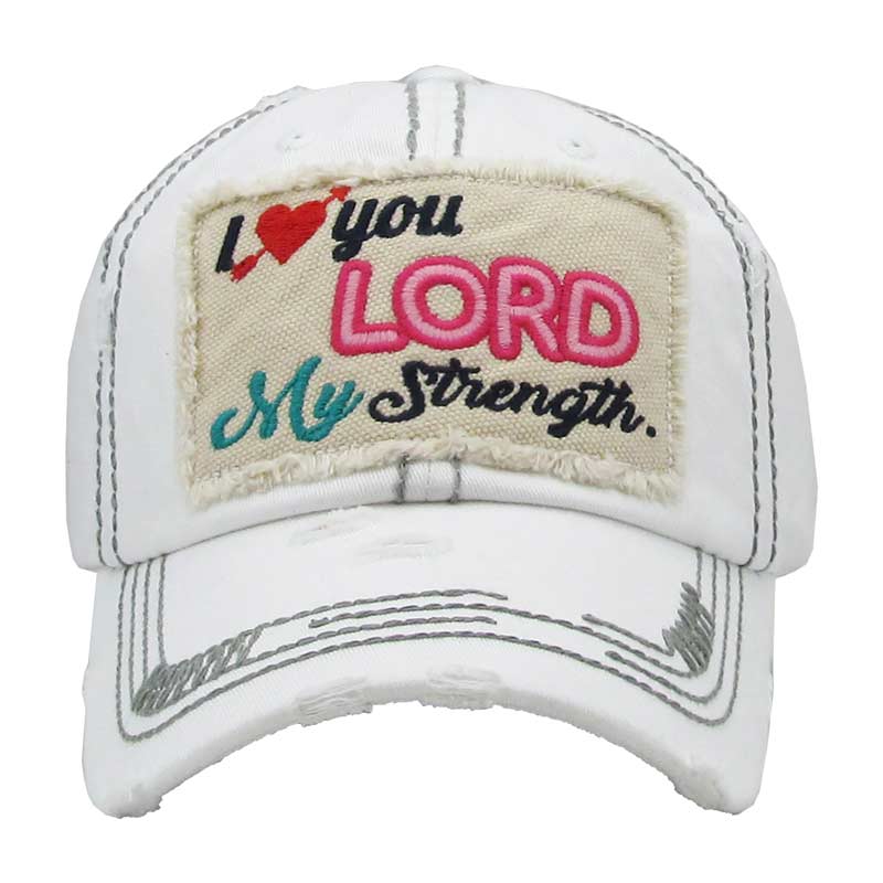 PSALM 18:1 Vintage Ballcap - Image 2