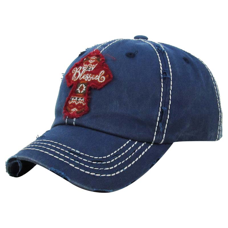 BLESSED Washed Vintage Ballcap