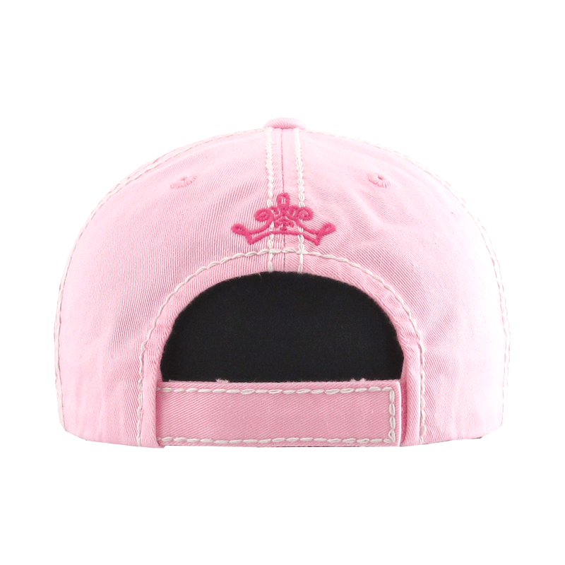 "MOM LIFE" Washed Vintage Ball Cap - Image 3